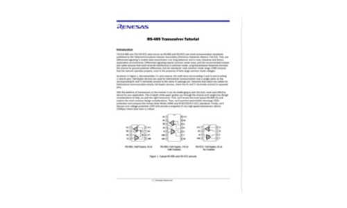 Samouczek RS-485 Transceiver